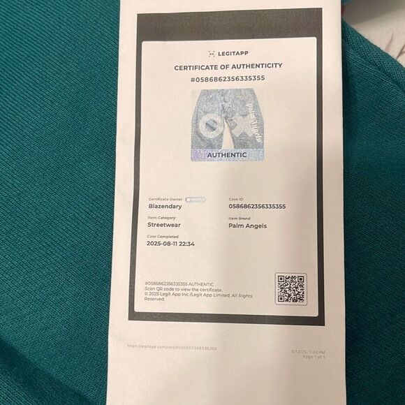 Palm Angels Kids Logo Sweatpants/Joggers - Picture 9 of 11